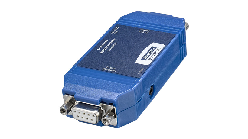 Serial Isolator, RS-232 Data and Control Signals, DB9 F, DB9 M